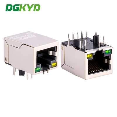 RJ45 Ethernet socket 100Mbps integrated filter with POE network interface DGKYD111B049AB2A1DP