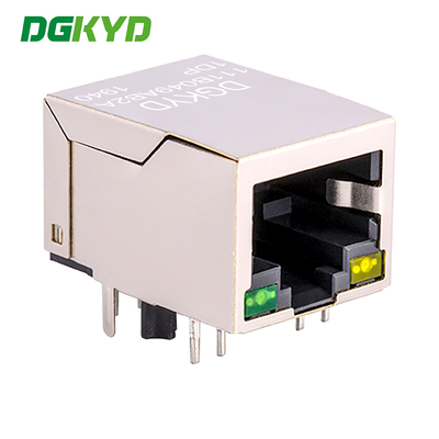 RJ45 Ethernet socket 100Mbps integrated filter with POE network interface DGKYD111B049AB2A1DP