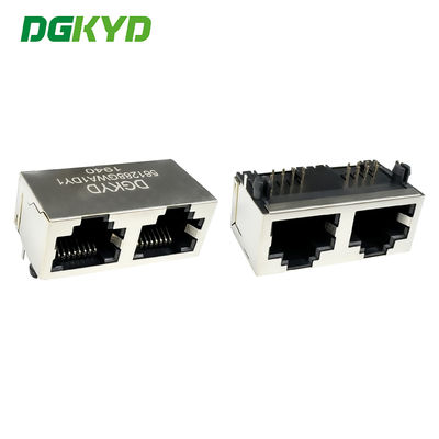 RJ45 network socket connector with shielded female socket/interface/network port DGKYD561288GWA1DY1