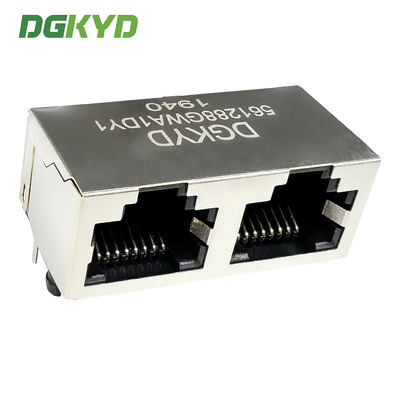 RJ45 network socket connector with shielded female socket/interface/network port DGKYD561288GWA1DY1