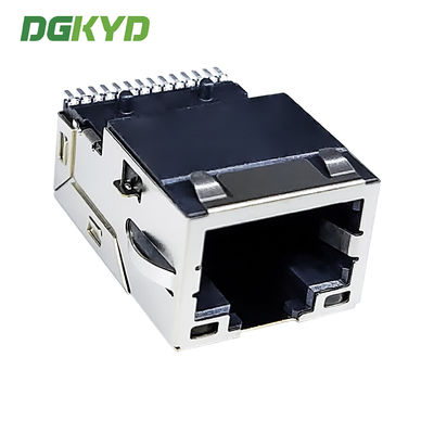 RJ45 connector 10G Ethernet filter SMT sinking board surface mount Ethernet port socket RJ45 female socket DGKYD211Q639DF5A7CBS1057