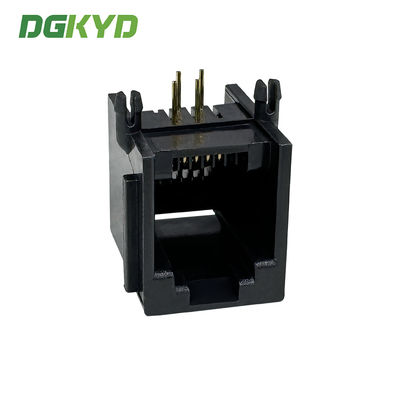 RJ11 connector 6P4C without light and filter network port socket DGKYD5523E1164IWA1DY1