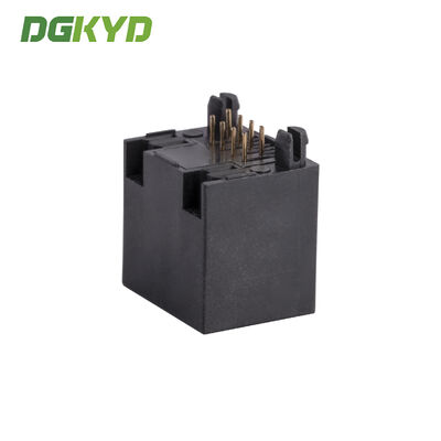 180 Degree Top Entry Ultrathin Rj45 Connector Ethernet Cable Socket KRJ-52T8811SNL