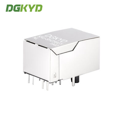 KRJ-SH256GYNL RJ45 Connector with 100Base Filter LED Indicator and Shielded RJ45 Modular Jack