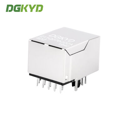 Industrial Gigabit RJ45 Connector with Gold Plating for Ethernet Port Network Interface