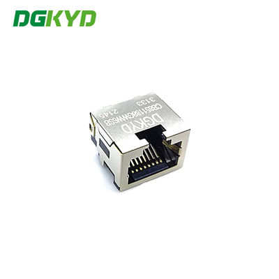 SMD RJ45 Single Port Ethernet Connector Without Light 8P8C Patch Type DGKYDCB851188GWW6SB3133