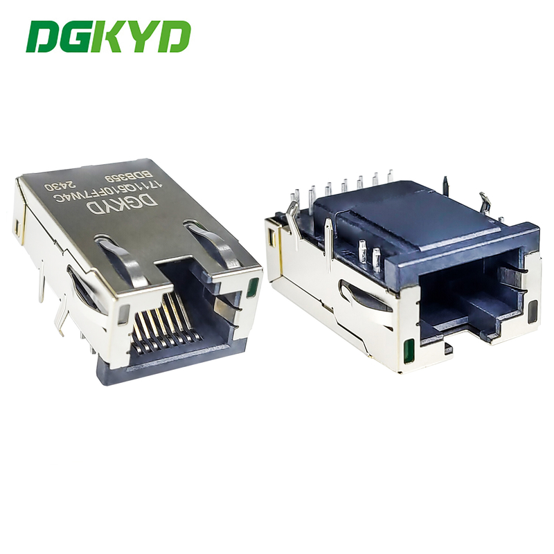 RJ45 1000/BASE-T Integrated Filtering Network Connector 30U Interface DGKYD1711Q510FF7W4CBDB359