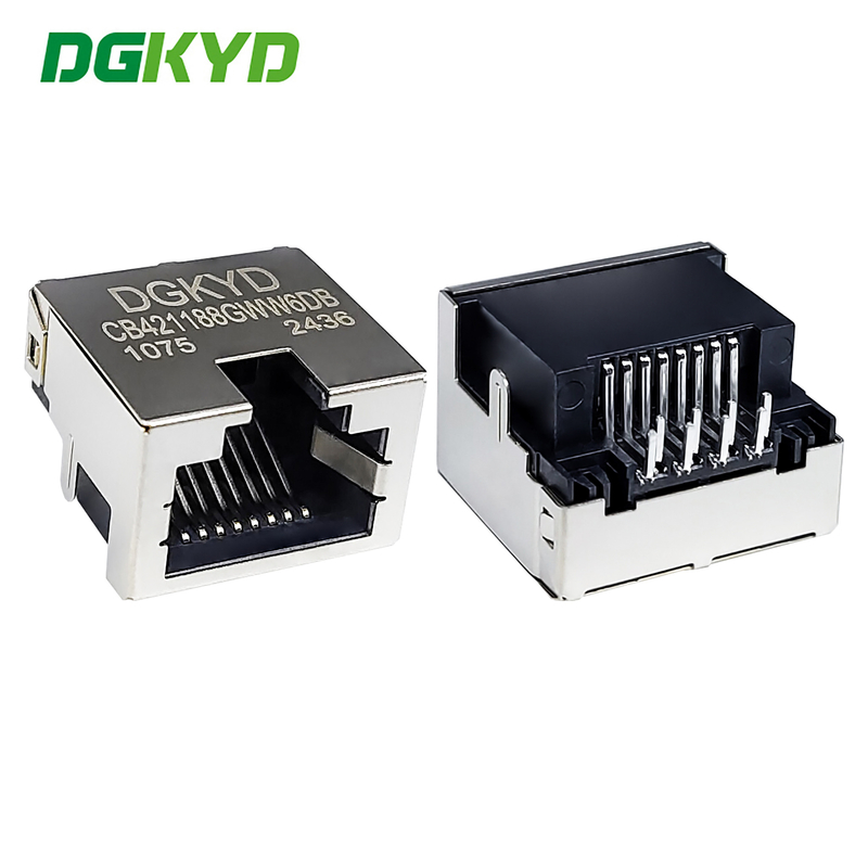 DGKYDCB421188GWW6DB1075 RJ45 Connector Sinking Board 4.2 Without Light Shielding Patch Type
