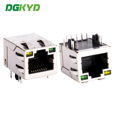 Cổng ngược RJ45 kết nối cổng mạng 100Mbps biến áp mạng tích hợp DGKYD211B014FD1A4DZ