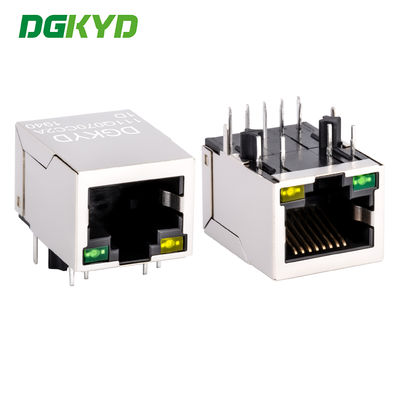 Đầu nối RJ45 tích hợp giao diện mạng gigabit, ổ cắm cổng mạng đơn DGKYD111Q070CC2A1D
