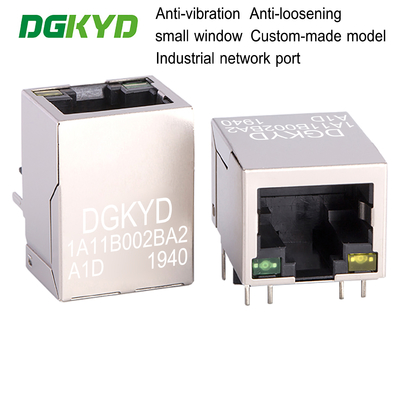 RJ45 100Mbps ổ cổng cổng kết nối mạng 8P8C bề mặt cửa sổ nhỏ gọn DGKYD1A11B002BA2A1D