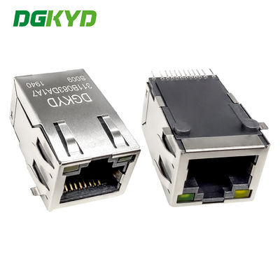 DGKYD311B083DA1A7S009 SMT RJ45 Jack từ 100 Tấm điều chỉnh Base-T có đèn Led