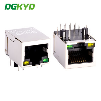 Giao diện mạng RJ45 tích hợp cắm cổng mạng lọc 100Mbps ngang DGKYD111B113AA1D