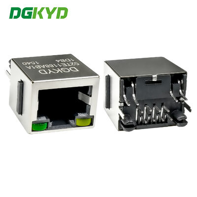 Giao diện mạng dọc RJ45 chèn trực tiếp với đầu nối ánh sáng và chắn DGKYD52TE1188AB1A1DB4