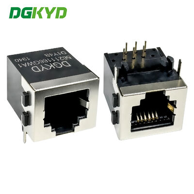5621 Máy kết nối bảo vệ nửa gói RJ11 Giao diện mạng Đinh tròn DGKYD56211166GWA1D1Y4B