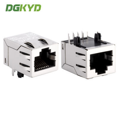 Giao diện RJ45 10/100 Base-T tích hợp từ tính, không đèn, có che chắn DGKYD211B175HWA4DZ
