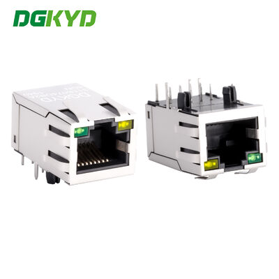 Đầu nối RJ45 đơn 100Mbps tích hợp biến áp mạng với giao diện mạng đèn DGKYD311B074DB2A4DN