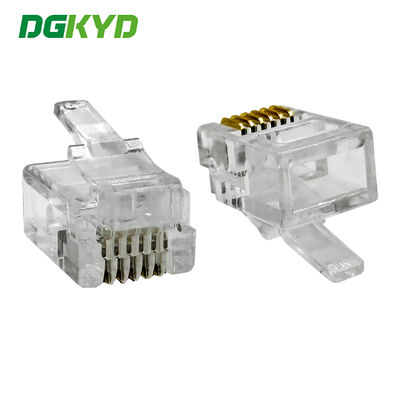 Đầu nối RJ11 6P6C thân ngắn DGKYDRJ111166F1A1WW041