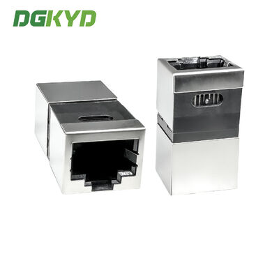 Module RJ45 thẳng xuyên, vỏ đồng, không có khóa DGKYD-US030-006E