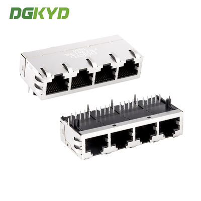 Gigabit Network Socket 4 Gang RJ45 Connector Ethernet Interface KRJ-2513NL