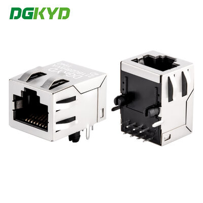 Kết nối RJ45 được bảo vệ 100Mbps với bộ biến áp mạng tích hợp và không có dải ánh sáng