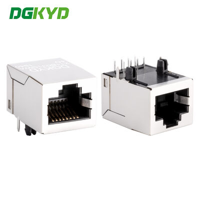 Đầu nối RJ45 100Mbps tích hợp biến áp đầu pha lê giao diện Ethernet DGKYD211B031GWA4D