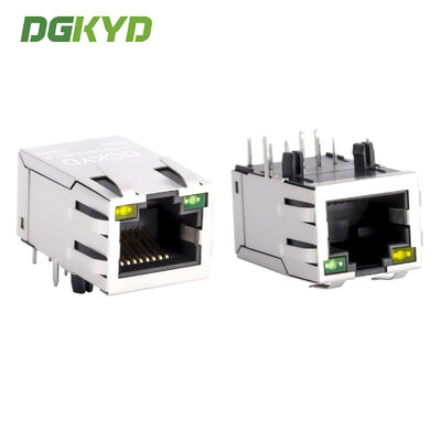 Bộ kết nối bảo vệ RJ45 cấp công nghiệp với tốc độ 100Mbps và bọc vàng 6U