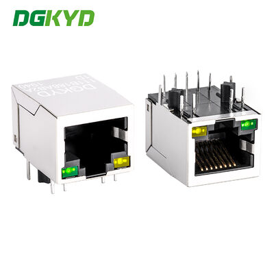Kết nối Ethernet RJ45 cấp công nghiệp với bộ biến áp tích hợp 100Mbps và mạ vàng 6u