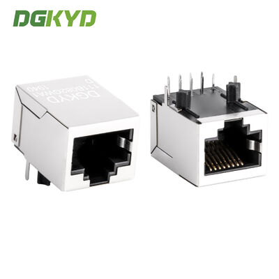 RJ45 Connector 100Mbps Cổng mạng được bảo vệ mà không có dải ánh sáng cho các ứng dụng công nghiệp
