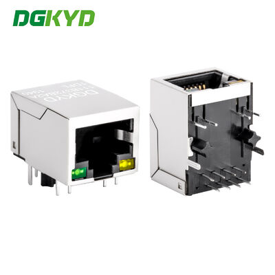 Đầu nối RJ45 chống sét có vỏ bọc, mạ vàng 6U và bộ lọc tích hợp cho cổng mạng