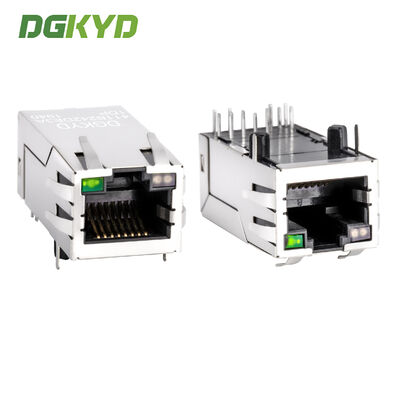 Jack cắm RJ45 dạng module có vỏ chống nhiễu với bộ lọc Ethernet tích hợp cho các ứng dụng mạng 100Mbps