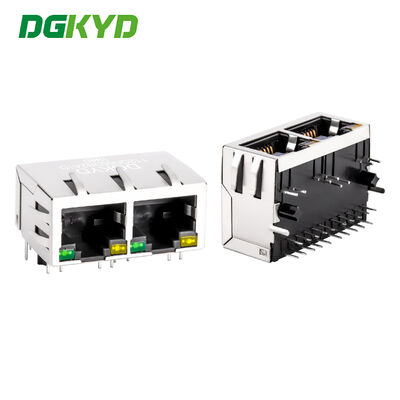 Bộ kết nối RJ45 công nghiệp với 6u mạ vàng cho Gigabit Ethernet