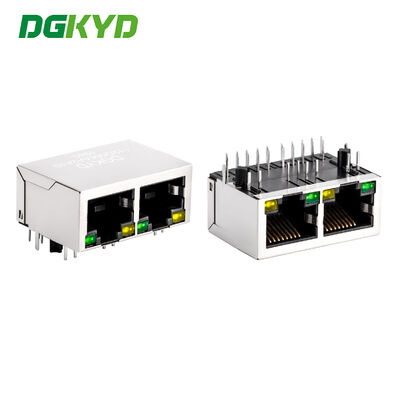 Đầu nối RJ45 có vỏ bọc 8P8C Gigabit Modular Jack cho cổng mạng công nghiệp