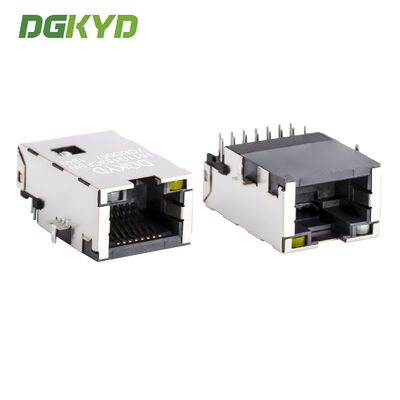 Đầu nối RJ45 Cấu hình Rất Thấp với Bộ Chuyển đổi Tích hợp Gigabit và Mạ Vàng 6U