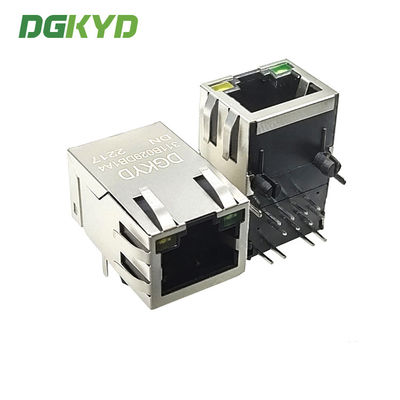 DGKYD311B029DB1A4DN Gắn kết PCB từ tính tích hợp Mô-đun Jack RJ45 Tab Lên Ổ cắm Ethernet Cat5 OEM
